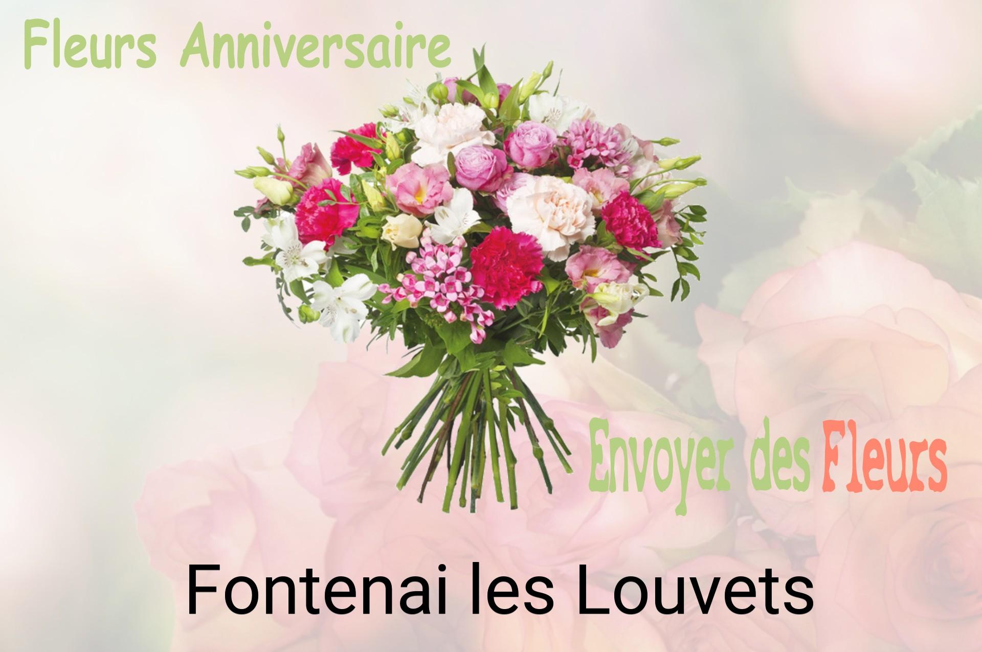 Bouquet de fleurs d’anniversaire livré à Fontenai-les-Louvets